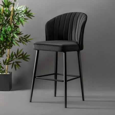 Set 4 scaune de bar RUBI, 52x42x97 cm [1]