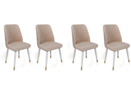 Scaune Dining - Set 4 scaune HUGO, 50x49x90 cm
