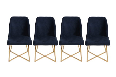 Scaune Dining - Set 4 scaune MADRID, 50x49x90 cm