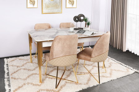 Set 4 scaune MADRID, 50x49x90 cm [2]