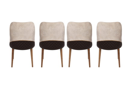 Scaune Dining - Set 4 scaune NOVA, 50x49x90 cm