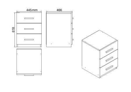 Set birou VO15-BA, 5 piese [9]