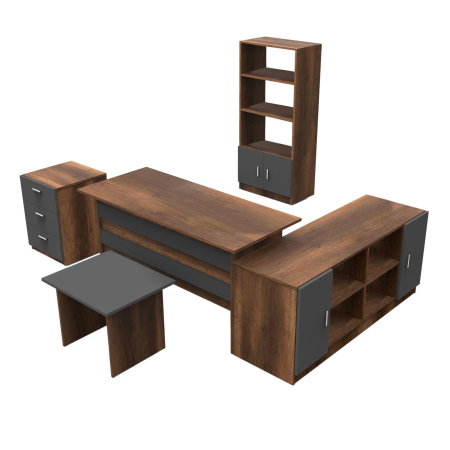 Mobila Birou - Set birou VO15-BA, 5 piese