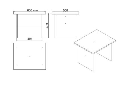 Set birou VO15-BA, 5 piese [8]