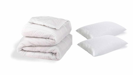 Expediere in 48 ore - Set Confort Somnart pilota 200x220 cm + 2 perne 50x70 cm, microfibra
