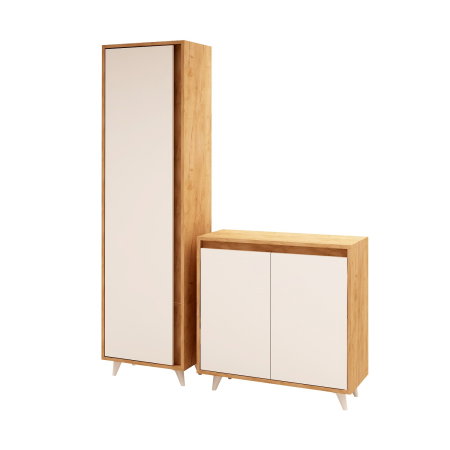 Holuri - Set hol OMNINDE, pantofar, dulap, 80x35x100 cm