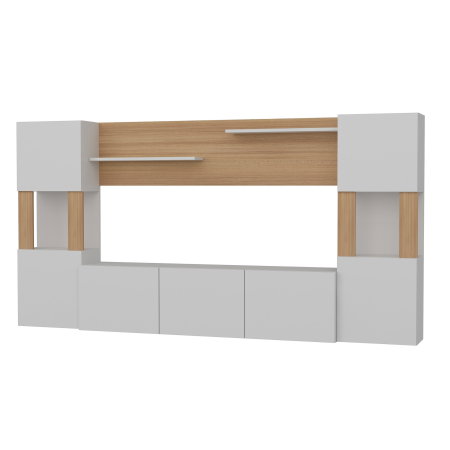 Set Living LORE, comoda TV, 5 usi, 160x31,5x125 cm [4]