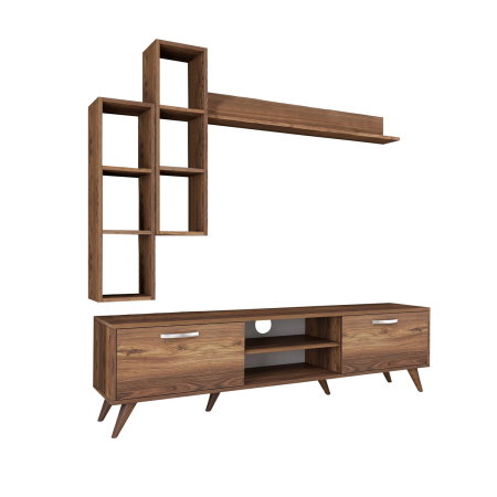 Set Living M16, comoda TV si corpuri suspendate, 180x35x48,6 cm [8]