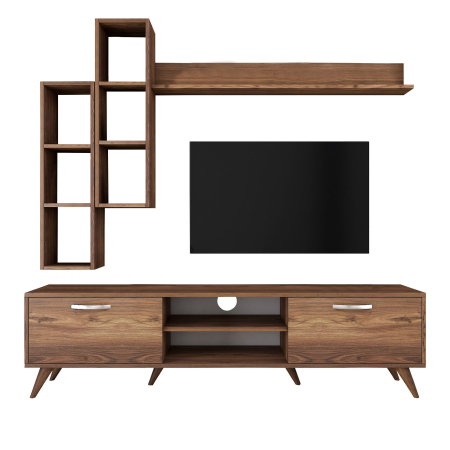 Livinguri - Set Living M16, comoda TV si corpuri suspendate, 180x35x48,6 cm