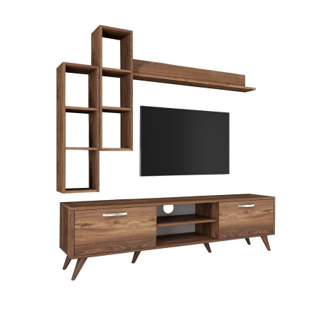 Set Living M16, comoda TV si corpuri suspendate, 180x35x48,6 cm [5]