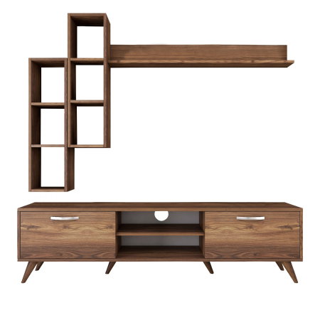 Set Living M16, comoda TV si corpuri suspendate, 180x35x48,6 cm [7]