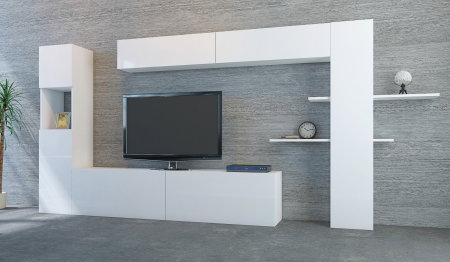 Comode TV - Comoda TV MAXI, 215x31,5x150 cm