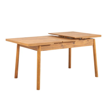 Set masa extensibila si scaune SANTIAGO ATLANTICE, 4 piese, pin atlantic, 120-153x75x77 cm [4]