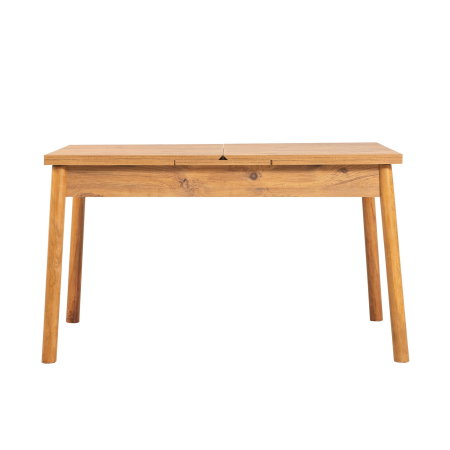Mese si Scaune - Set masa extensibila si scaune SANTIAGO ATLANTICE, 4 piese, pin atlantic, 120-153x75x77 cm