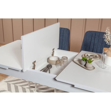 Set masa si scaune VINA, 5 piese, 165x80x75 cm [1]