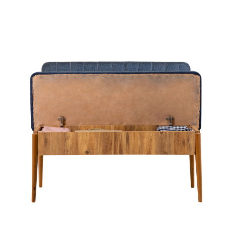 Set masa si scaune VINA, 5 piese, pin atlantic, 130x80x77 cm [9]