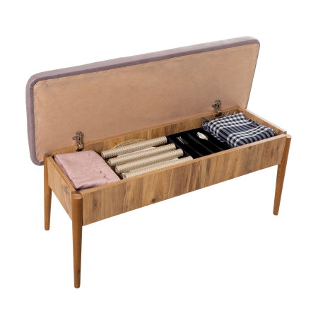 Set masa si scaune VINA, 5 piese, 130x80x77 cm [7]