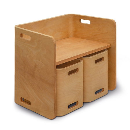 Mese si Scaune - Set masa si scaune FLEXY, 3 piese, 62,5x40x52 cm