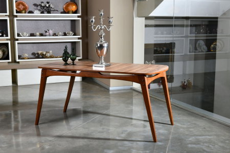 Set masa si scaune TOUCH WOODEN, 5 piese, 160x80x75 cm [11]