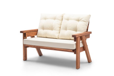 Set mobilier de gradina ABANT (2+1+1), 4 piese, 131x80x88 cm [1]