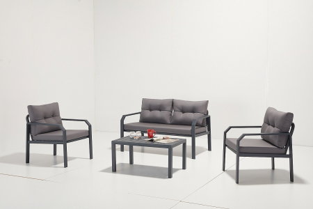 Terasa - Set mobilier de gradina cu masuta ARYA, 130x61x70 cm