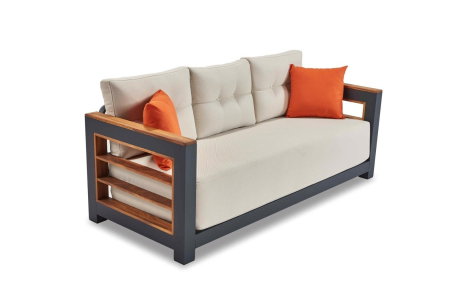 Set mobilier de gradina LARIX, 196x83x86 cm [4]