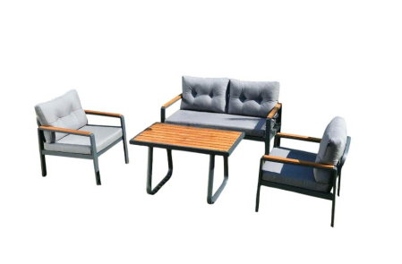 Terasa - Set mobilier de gradina cu masuta TIVOLI, 129,5x74,5x74,5 cm