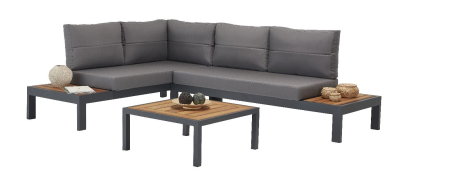 Terasa - Set mobilier de grădină cu masuta VERONA WOOD, 258x184x85 cm
