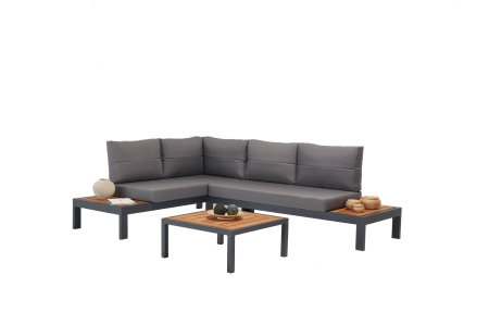 Terasa - Set mobilier de grădină cu masuta VERONA WOOD, 258x184x85 cm