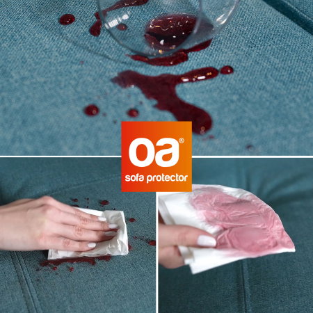 Set pentru curatarea si protectia canapelei OA Sofa + 1 Laveta din microfibra 35x35 cm + 1 Saculet [5]