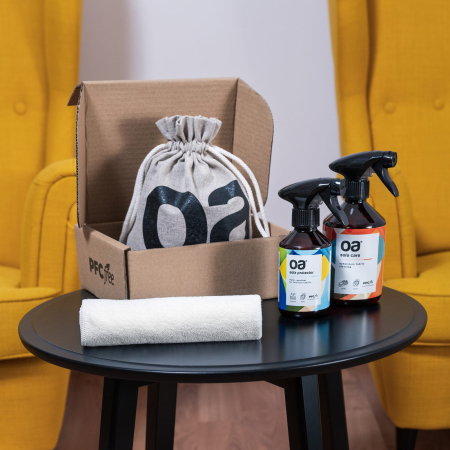 Set pentru curatarea si protectia canapelei OA Sofa + 1 Laveta din microfibra 35x35 cm + 1 Saculet [4]