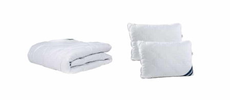 Textile cu Reducere - Set pilota de iarna Bumbac Pur Somnart pilota groasa 200x220 cm + 2 perne 50x70 cm