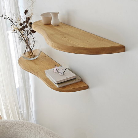 Holuri - Set rafturi suspendate WAVY 2, 100x25x2,2 cm
