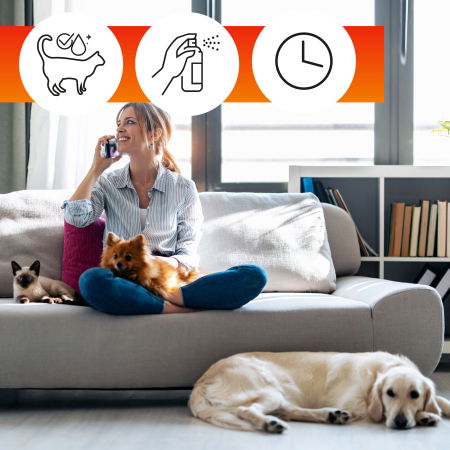 Curatare si protectie - Solutie indepartare miros animale de companie OA Pets Odour Removal 250 ml