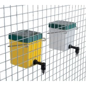 Iepuri - Adăpătoare de iepuri cu recipient de 0,5L, alb