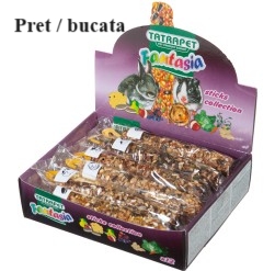 Animale de companie - Batoane pentru rozatoare seminte/legume, 1 bucata