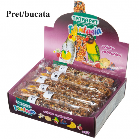 Animale de companie - Batoane seminte pt nimfe, 1 bucata