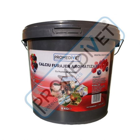 Aditivi furajeri - Calciu furajer aromatizat cu fructe de pădure  6kg