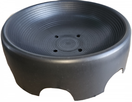 Porumbei - Cuibar pentru porumbei din polipropilenă negru 24cm