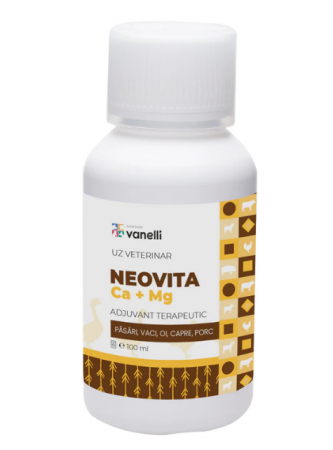 Vaci și cai - Neovita Ca + Mg 100ml