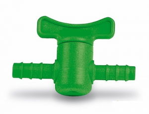 Prepeliţe - Robinet din plastic pentru sisteme de adăpare 10mm