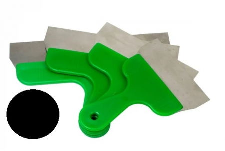 Prepeliţe - Șpaclu 16cm pentru curățat dejecții NEGRU