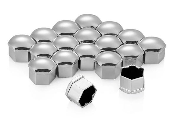 Set 20 capace prezoane plus cheie de scos capacele, argintii [3]