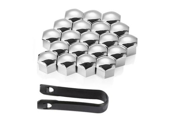 Set 20 capace prezoane plus cheie de scos capacele, argintii [1]