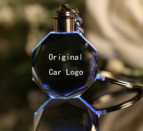 Breloc chei din cristal - inscriptie auto [3]