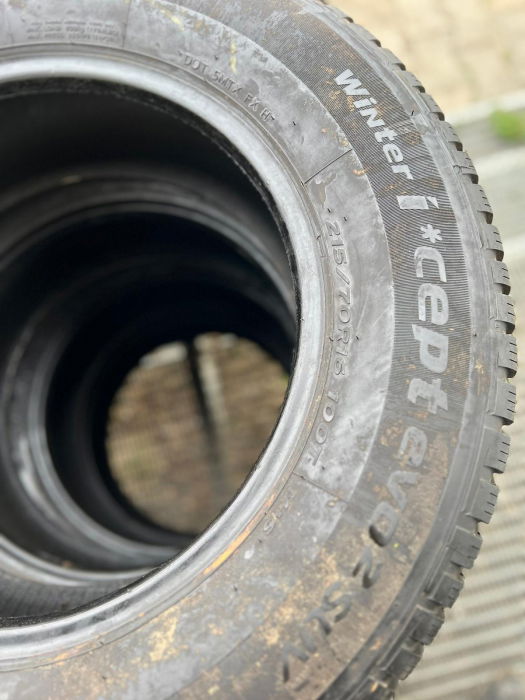 Set 2 anvelope 215/70 R16 100T sh iarna Hankook 6mm cu garantie [5]