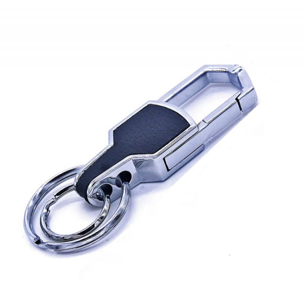 Breloc chei metal si piele - inscripie auto [2]