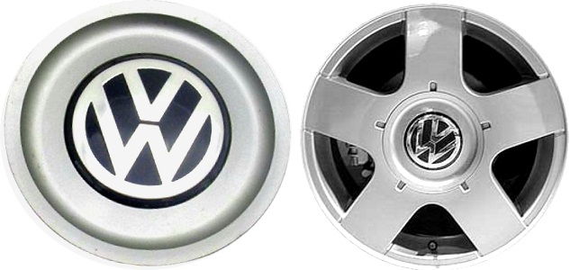 Capac jante aliaj roti Volkswagen VW Jetta Golf MK4 152mm 1J0601149B [4]