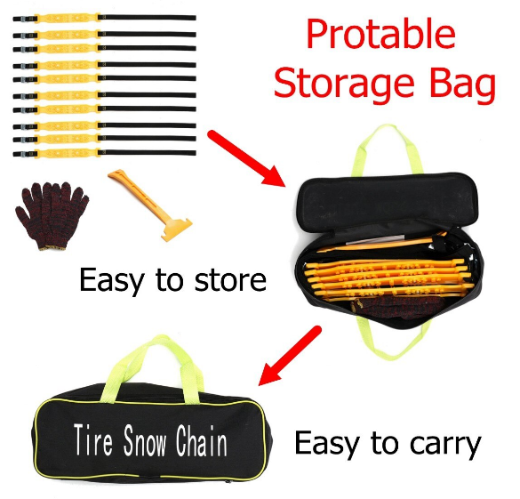 Curea anvelope antiderapante, lanturi universale TPU antiderapante [15]