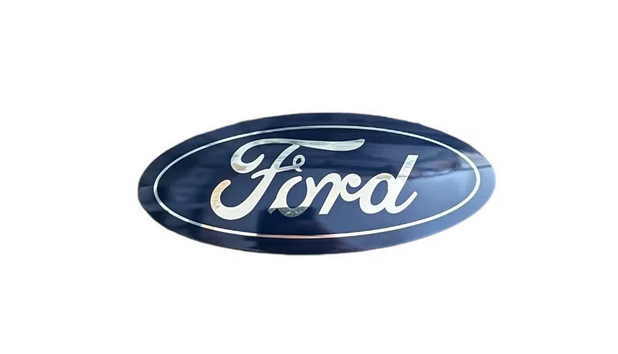 Emblema auto-adeziva Ford 125mm x 50mm bara fata Ford Focus 2014-2018 1.0 EcoBoost 125 cp [1]